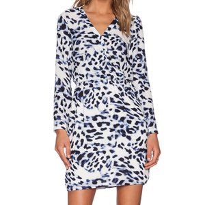 Eight Sixty | Blue and White Watercolor Dress